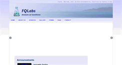 Desktop Screenshot of fqlab.com